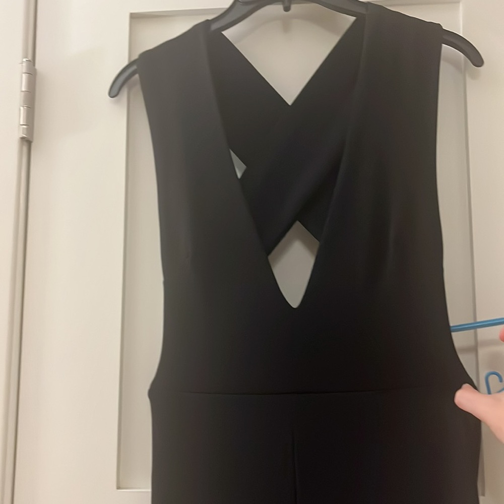 Lulus Thinking Out Loud Backless Jumpsuit, Black, Size XS - Picture 11 of 13
